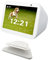 Sintron Smart Display Stand for Echo Show 5 (3rd Gen), Adjustable Magnetic Stand Holder with 360 Degree Rotation, Swivel & Tilt Function, Anti-Slip Base - White, Compatible with iPhone models