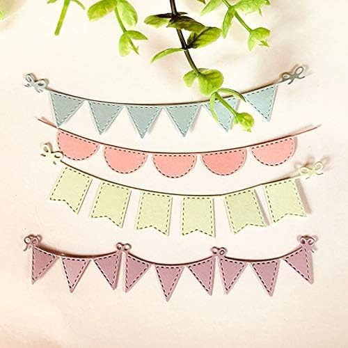 Farbige Band-Stanzschablone, Metallschablone, Stanzformen, Stanzschablonen für DIY, Scrapbooking, Fotoalbum, dekorative Prägepapier-Stanzformen für Kartenherstellung (ZC276)