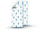2X Ersatzklebepads für Lobux Handtuchhalter - Original 3M PE Foam (blau) - 12cm x 5,5cm