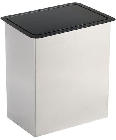 JTWWDM Poubelle Carrée Encastrée, Poubelle Intégrée Au Plan De Travail Cuisine, Corbeille À Papier Pour Plan de Travail, Poubelle Encastrée Cachée, Conteneurs À Déchets Cuisine,Big C