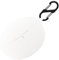 Custodia in silicone per Oppo Enco Free 2 / Enco Free 2i, custodia protettiva antiurto e pelle protettiva per Oppo Enco Free2 / Enco Free2i with Keychain (bianco)