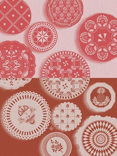 Le Jacquard Francais - Geschirrtuch - Faience Rot