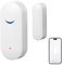 UTEBIT Sensor de puerta WiFi, sensor de contacto de ventana inteligente, sensor de ventana inalámbrico y sensor de puerta para seguridad en el hogar y automatización inteligente del hogar
