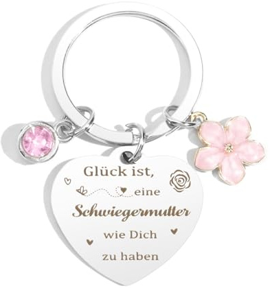 Geschenke Schwiegermutter Muttertagsgeschenk Für Schwiegermama Schlüsselanhänger Geburtstagsgeschenk Schwiegermutter Dankeschön Geschenke Muttertag Ostern Weihnachten Valentinstag Für Schwiegermama