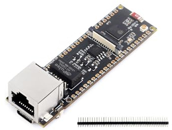 ESP32-S3 Ethernet Entwicklungsplatine mit 10/100Mbps RJ45 ETH Port, Kamera Schnittstelle, USB Typ-C Port, TF Card Slot, Wi-Fi & Bluetooth Unterstützung, 240MHz Dual-Core-Prozessor