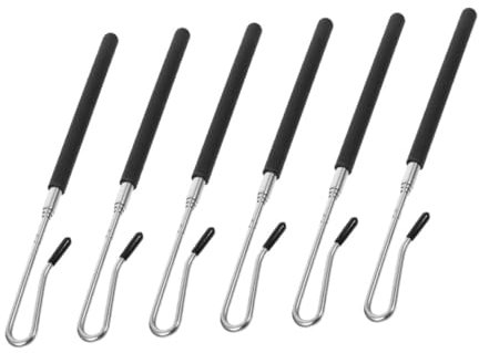 CHILDWEET Puppenarmstangen 6 Stück Handpuppen Joysticks Handsteuerstäbe 55cm Lang Ergonomisch Langlebig Für Bühnenaufführungen Und Unterhaltung