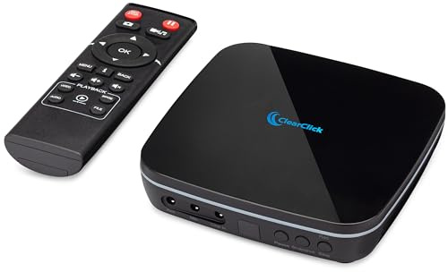 ClearClick 4K HD Video Capture Box 2.0 (zweite Generation) – Aufnahme von Audio und Video von 4K-HDMI-Quellen [inhaltsgeschützte Quellen Nicht unterstützt] – Speichert auf USB-Flash-Laufwerk oder