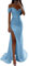 Robe Paillette Femme Fendu, Robe Cocktail Femme Épaules Dénudées Col en V Sexy Slim Chic Et Élégante Longue Tendance Classiques Moulant De Bal Tempérament Nouvelle pour Party Banquet Dress