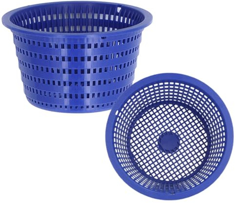 Kukyller 2PCS Pool-Skimmer-Korb-Ersatz, Schwimmbad-Wiederverwendbarer Kunststoff-Skimmer-Ersatzkorb-Reinigungswerkzeug für 1094