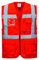 Portwest BERLIN EXEKUTIV WESTE, Größe: XL, Farbe: Rot, S476RERXL