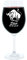 Leonardo Weinglas 400 ml, Motivglas, Sternzeichen Stier, Geschenk, Stimmungsglas mit Gravur, Moodglas, 22 cm