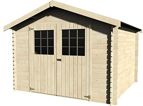 Decor et Jardin CASETTA in Legno FLODOVRAK Dimensioni 298x298 H 232 cm - pareti 28mm