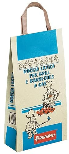 Ferraboli Pietra Lavica in Sacchetto 2,5 kg per Barbecue a Gas GPL