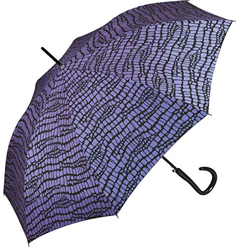 Pierre Cardin Stockschirm Automatik Croco Metallique Lilac
