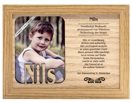 power gift NILS - Bilderrahmen. Deko Bilder mit Rahmen, Fotorahmen, Porträtrahmen - Für dein Zuhause. Picture Frame, Dekoration. Einmaliges Geschenk.