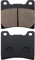 Yerbay Bremsbeläge Hinten für yamaha TDM 850 1991-2001/ XJ 900 S Diversion 1995-2003/ XJR 1300/1300 SP 1999-2001/ XJR 1300 M 2000