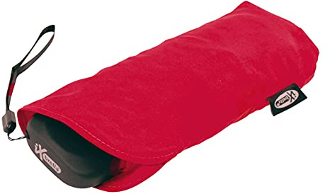 iX-brella Super Mini Taschenschirm mit großem Dach 94cm - dark red