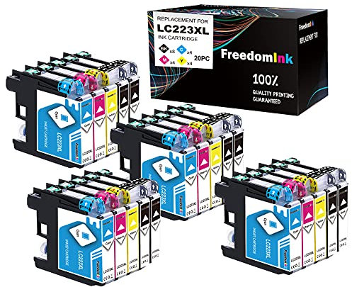 FreedomInk LC223 Ersatz für Brother LC 223 LC-223 XL Druckerpatronen Kompatibel für MFC J5320DW J4420DW J4620DW J480DW J5620DW J5720DW J680DW J4625DW J880DW J5625DW DCP J4120DW J562DW(12er-Pack)