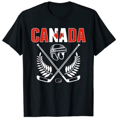 Canada Ice Hockey Fans Trikot – Support Canadian Hockey Team T-Shirt