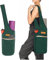 ALLEN & MATE Unisex-Yoga-Übungsmatten-Tasche mit großer Tasche, große Kapazität, Schultertrage für Männer und Frauen (grün)