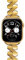 SUNDAREE Kompatibel mit Apple Watch Armband 49mm/45mm/44mm/42mm,Gold Damen Herren Metall Edelstahl Metallarmband Ersatz Uhrenarmband für iWatch/Apple Watch Series 9/8/7 SE/6/5/4/3/2/1