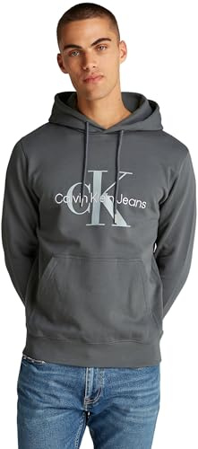 Calvin Klein Herren Hoodie Seasonal Monologo Regular mit Kapuze