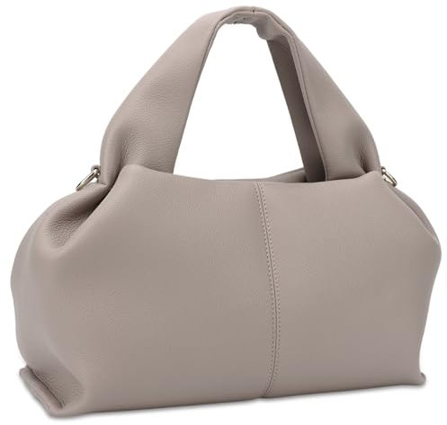 GSenhui Kleine Handtasche Damen Schultertasche PU Leder Crossbody Bag Tote Bag Klein Dumpling Umhängetasche Hobo Bag Knödeltasche Elegant Henkeltasche für Einkaufen Geschenk Schwarz S-L