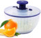 TARVIK Essoreuse à laitue, Bol de Lavage de Fruits avec Bouton Poussoir, Bol de Nettoyage de légumes avec pièces Amovibles, essoreuse à Salade pour Laver Les Fruits, légumes, Viande