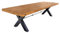 Riess Ambiente Massiver Esstisch Thor 300cm Vintage braun recyceltes Pinienholz Industrial Design, Esszimmertisch, Küchentisch