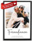 Wackadoo Bilderrahmen Personalisiertes Poster Freundin, Wandbild mit Foto und Text, Holz Bilderrahmen und Glasscheibe, fotogeschenk personalisiert, personalisiertes geschenk