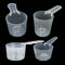 FSSTUD 4 Pcs Small Plastic Measuring Scoops Kitchen Measuring Spoons Baking Powders Measuring Scoops Protein Powder Spoon Scoop Coffee Tablespoon Scoop with Short Handle