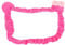 Hoement 2 Pcs Computer Monitor Cover Pink Fluffy Pc Cover Elastic Monitor Protector 20-32 Inches