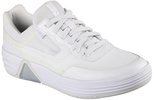 Skechers Men's Max Cushioning Endeavour Trainers, White Opulent Garden, 45 EU X-Weit