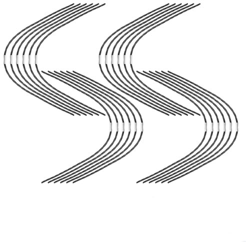 YedZen 24pcs F016800431 Trimmer Line, 24 pcs Spool Line for Bosch AFS 23-37,2 Grass Trimmer, 37cm × 3.5mm Replacement Trimmer Line for Bosch AFS 23 to 37 Brush Cutters