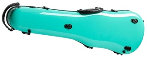 Custodia Rigida Per Violino Blu Misura 4/4-3/4 Regolabile Leggera NUOVO Materiale Composito Custodia per strumento violino