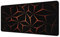 Tapis de souris géométrique tapis de souris Tapis de bureau d'ordinateur Overlock Caoutchouc Accessoires de clavier d'ordinateur Tapis de souris Tapis de clavier d'ordinateur portable(1,30x60-With Edg