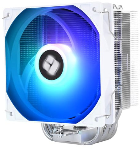 Thermalright Burst Assassin 120 SE ARGB - Radiatore ad aria CPU, 120 mm, TL-C12CW-S PWM Quiet Fan CPU, 6 x 6 mm, per AMD:AM4/AM5, Intel LGA1851/1700/1150/1151/1200