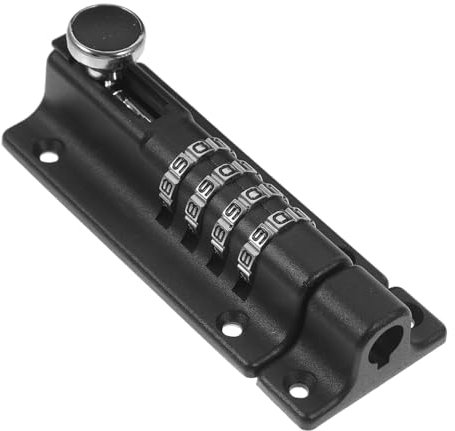 Cerradura de Combinación para Deslizantes Seguridad Antirrobo Instalación para Interiores y Exteriores Color Aleatorio