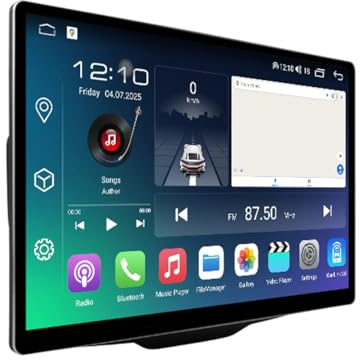 Pantalla ultra silenciosa de 12.5 pulgadas para Jeep Renegade 2015-2021 Android Car Multimedia estéreo GPS Carplay reproductor de video Radio 2K QLED 1920 x 1200 (8 núcleos UIS7862 8+256GB Wifi 4G)