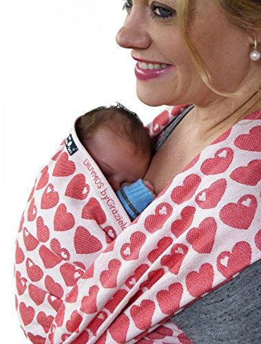 Didymos Babytragetuch, Modell by Graziela Herzen, Größe 8, rot