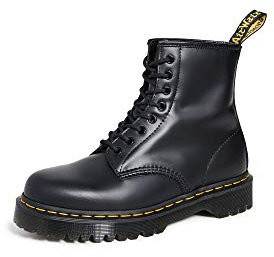 Dr. Martens Mixte Dm25345001_41 bottes bovver, Noir, 41 EU