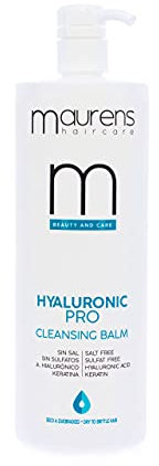 MAURENS Hyaluron-Shampoo Levante Pro, 1000 ml, mit Hyaluronsäure und Keratin, intensive Feuchtigkeitsversorgung für sehr trockenes und strapaziertes Haar, ohne Salz und Sulfate