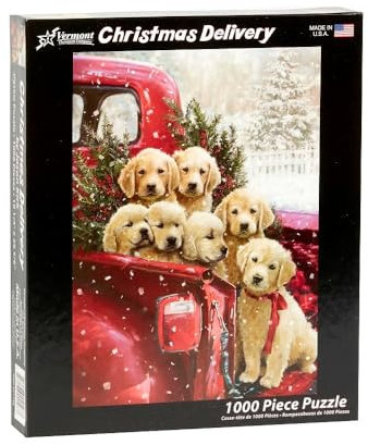 Vermont Christmas Company Christmas Delivery Jigsaw Puzzle 1000 Piece