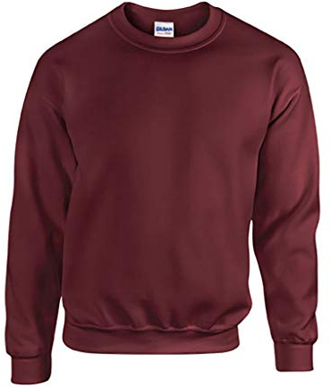 Gildan Men's Sweatshirt, Maroon, L