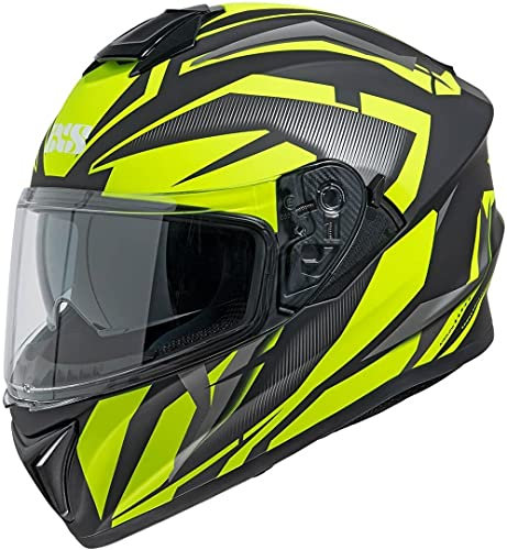 IXS 216 2.1 Helm (Black Matt/Yellow,M (57/58))