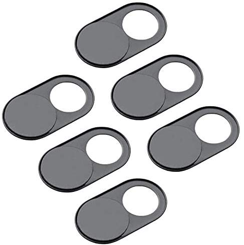 Spyshield 6X Handy-Kamera Abdeckung, Webcam Cover für Smartphone, Tablet, iPhone, Laptop | Metall