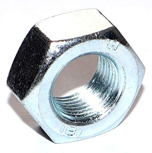 Sechskantmuttern M12x1 DIN 934 Feingewinde 10 Stück Stahl galvanisch verzinkt Festigkeit 8 Schraubenmutter Gewindemuffen Gewindemuttern