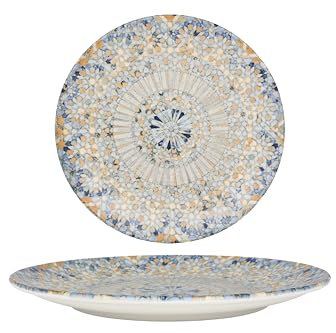 Bonna Teller - Luca Mosaic - Porzellan - 27 cm - 6er Set