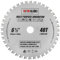 Saxton Blades TCT16540TMPT Saxton TCT Mehrzweck-Kreissägeblatt, 165 mm x 40 T x 20 mm Bohrung (16 mm Ring), Holz und Metall, passend für Bosch, Dewalt, Ryobi, Makita etc
