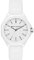 Armani Exchange Herrenuhr 3-Zeiger-Werk Nylon weiß, AX4602